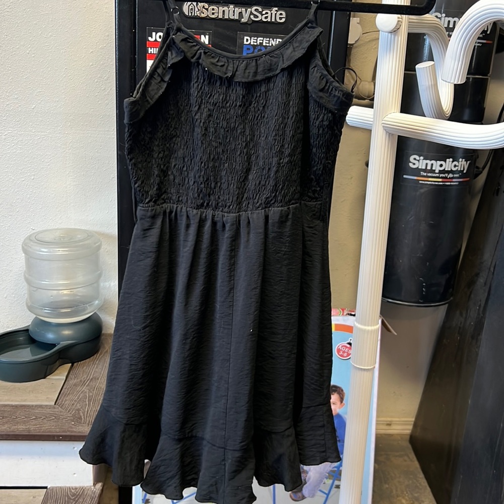 black dress